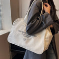 Retro Boston Bag Travel Bag 2025 New Fashion Tote Bag Lightweight Short-haul Tote Bag Large Capacity Shoulder Bag Hobo