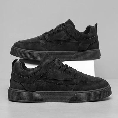 Men's Skateboarding Shoes New Leather Fashion Low - top | SAMAG