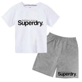 Kids Summer Casual Letter Print Breathable Tees+Short | SAMAG