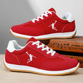 Men's Shoes, Spring and Autumn Trendy Shoes, New Cross-Border Models, White, Black, Red Sports Shoes, Soft-Soled, Breathable, Men's Low-Top Versatile Casual Shoes