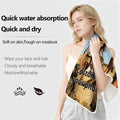 2pc Customizable Long Towel | Lightweight, Absorbent, Skin-Friendly, Machine Washable, Polyester, Ideal for Home Decor and Gifts