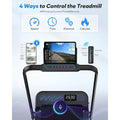 Compact 3.0HP Treadmill with Incline, Handle, and LED - View 4 | SAMAG