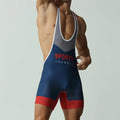 Men's Bodysuit Undershirt Gym Sports Vest Boxers Wrestling Singlets Bodybuilding Jumpsuits Cycling Running Fitness Clothing