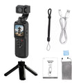 ANSVICAM 4K Wifi Pocket Vlogging Camera 330° Auto Rotatable Touch Screen Sports DV Bodycam Face Tracking Portable Action Cameras
