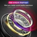 Type C Wired Headphones HiFi Stereo Volume Control Headset With HD Mic 3.5mm Earphones For Samsung Galaxy  iPhone 17 16 Earbud
