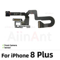 AiinAnt Top Proximity Light Sensor Front Camera Flex Cable For iPhone 11 Pro X Xr Xs Max 6 6s 7 8 Plus SE 2 3 Phone Spare Parts