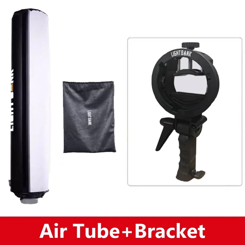 NEW Flynoodle Air Tube Pro 120 Light Bank Softbox for Aputure Nanlite Godox ZHIYUN COLBOR LED Video Light Diffuser Accessories