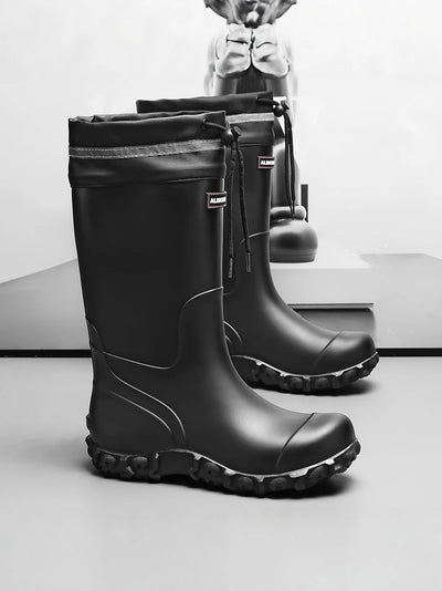 Men's Mid-Calf Rain Boots Style Fishing Car Wash | SAMAG