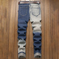 New Retro Jeans Men's Straight Leg Pants Ripped | SAMAG