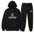 Volcom men's sports and leisure suit fashion autumn new two - piece set hooded | SAMAG