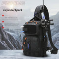 Fishing Tackle Backpack Storage Bag Men Outdoor Shoulder | SAMAG