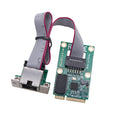 2.5Gb Network Adapter M.2 A+E/Mini PCIE to RJ45 COM Port RTL8125BG Chip 2.5G/1G/100Mbps Gigabit Ethernet - Visuel 3 | SAMAG