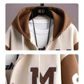 Men's Hooded Tracksuit Set Hoodie Jogger Pants 2 Piece Fashion Sports Wear Korean Popular Clothes Plus Size - View 4 | SAMAG
