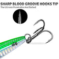 3D Eyes Metal Jig Lure 10g 15g 20g 30g 40g 60g Bionic | SAMAG