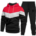 Men Autumn Winter Sets Zipper Hoodie Pants Pieces Casual | SAMAG