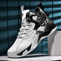 Men's High Top Basketball Shoes Thick Bottom Anti Slip Sneakers Casual Comfortable Outdoor Athletic Training Unisex Sports Shoes