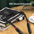 EARDECO 200 Hour Playback Bluetooth Earphone Bass Wireless Headphones Neckband Bluetooth Earphone with Mic Sport Music Stereo