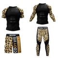Cody Lundin Durability MMA BJJ Rash Guard Tight Exercise Jogging T - Shirts+Pants 3D Print Compression - View 25 | SAMAG
