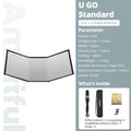 AMBITFUL UGO 65*120cm 3in1 Quick-release U-shape Reflector Kit With 280cm KS-280 Air Cushion Light Stand Studio Ourdoor Kit