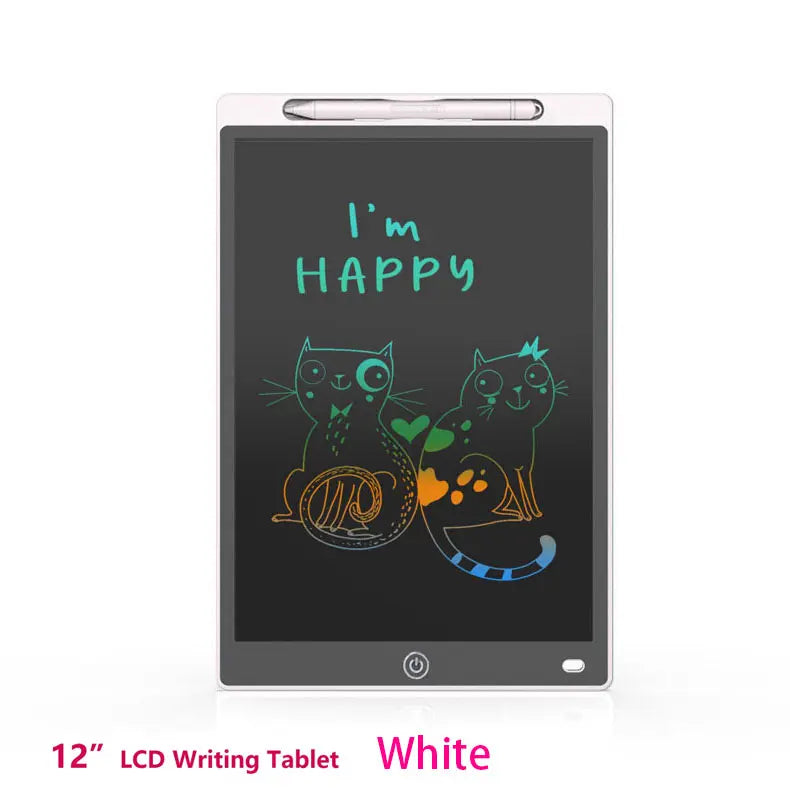 12 Inch Digital Drawing Tablet with LCD Screen Electronic Handwriting Pad for Learning And Creativity Writing Board