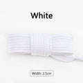 New 1Pair 100/120/140/160CM 2.5cm Wider Laces for Shoes New Sneakers Flat Shoelaces Fashion Rope Shoelace Shoes Accessories