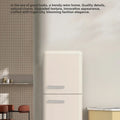 refrigerator retro single door double door small household kitchen refrigerated and frozen mini