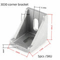 Corner Bracket 2020 3030 4040 Aluminum Profile Extrusion Connector Accessories Fastener Parts Fittings for 3d Printer DIY CNC