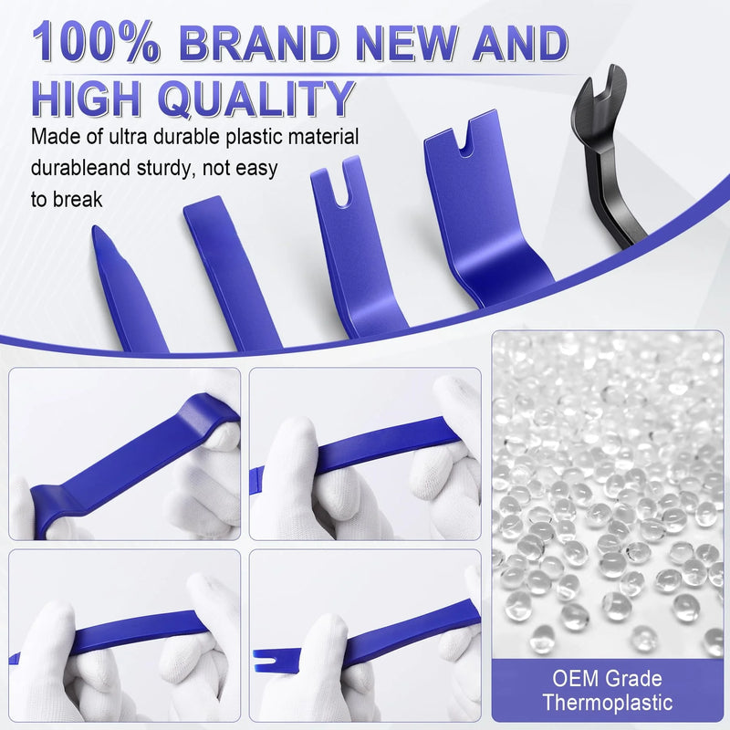 Car Hand Tool Set Car Disassembly Tool Kit Stereo Repair DVD Repair Tool Dashboard Removal Tool Interior Plastic Trim Panel