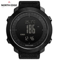 NORTH EDGE Men's Sport Digital Watch Hours Running Swimming Military Army Watches Altimeter Barometer Compass Waterproof 50m
