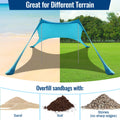 Hot Sell Portable Lycra Beach Canopy Tent UV Protection | SAMAG