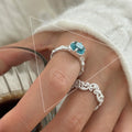 VENTFILLE 925 Sterling Silver Bow Tie Open Finger Ring For Women Gift Cute Design Fashion Jewelry Gift Wholesale