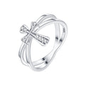 Orstarry S925 Sterling Silver Blue Butterfly Insect Closed Ring For Women Original Finger Jewelry Party - Visuel 17 | SAMAG