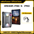 Ulefone Armor Pad 5 Pro 5G Rugged Tablet 24200mAh Android 15 Tablet 12GB+20GB RAM, 512GB ROM 64MP 120W GPS NFC