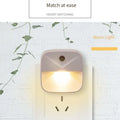 LED Night Light, EU Plug-in Smart Wireless Light Control Sensor Light, 220V Wall Light For Home Corridors, Bathrooms, Hallways