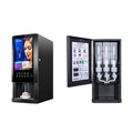 E-30SW Automatic Instant Coffee Machine Commercial Milk Tea Vending Machine with LED Light Box for Office and Restaurant