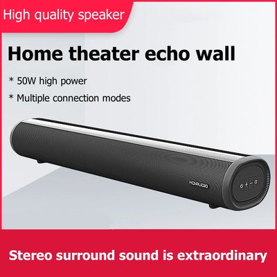 50W SoundBar for TV Deep Bass Small TV Speaker Home | SAMAG