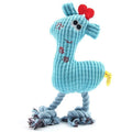 Hot pet dog sound toy Creative knitting Sika deer bite resistant sound molar plush dog toy pet supplies