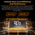 OUKITEL RT9 Rugged Tablet - 10.1" HD Display, 24(6+18)GB+256GB, IP68 IP69K Waterproof, 11000mAh Battery Android 14 Tablet PC