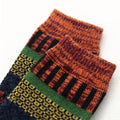 5pairs Unisex Ethnic Style Vintage Thick Wool Warm Crew | SAMAG