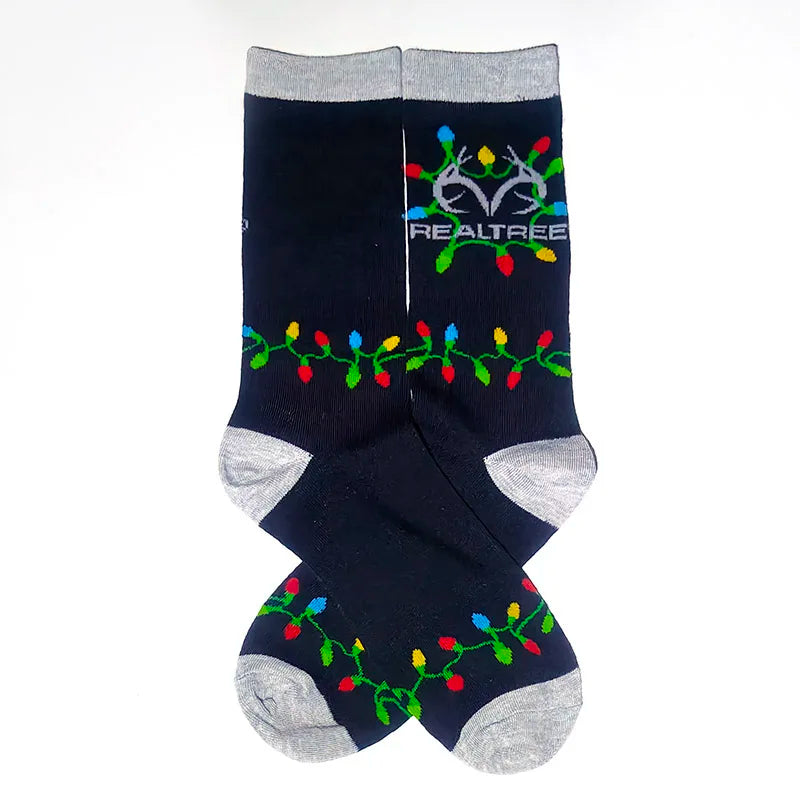 2025 New Men Christmas Socks New Year Funny Snowflake Beer Santa Claus Elk Snow Cotton Happy Socks Men Cartoon Women Sokken