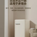 Chigo orange retro single door refrigerator, small medium family kitchen, refrigerator