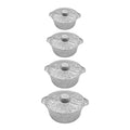 Premium Aluminum Cooking Pot Set for Outdoor Grilling and Home Kitchen Use