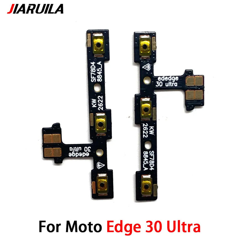 New For Motorola Moto Edge 20 30 40 50 Pro Lite Ultra Neo Fusion Plus Volume Button Power Switch On Off Button Flex Cable