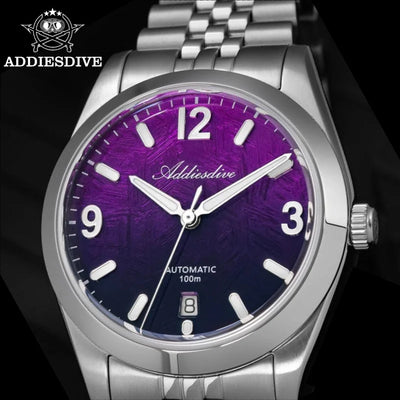 ADDIESDIVE AD2547 Watch For Men Sapphire Glass 10Bar Waterproof BGW9 Super Luminous Japanese 8215 Automatic | SAMAG