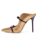 New High Heels Slingback Sandals Pumps Shoes Wedding Party Heels Women Ponited Toe Zapatillas Mujer Plus Size Zapato De Tacón