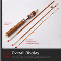 4 Sections Spinning Fishing Rod UL Power Casting Portable | SAMAG