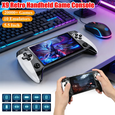 5.5 Inch HD Screen Retro Game Console With Built-in | SAMAG