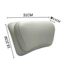 SPA Bath Pillow Non-slip Bathtub Headrest Soft Waterproof Bath Pillows with Suction Cups Easy To Clean Bathroom Accessories