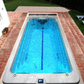 4 Person Luxury Acrylic Swim Spa Hot Tub Air Massage Jets Ozone Water Purifier Outdoor Backyard Spa Pool