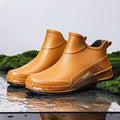 Low-cylinder Rain Shoes for Men and Women Outdoor Fishing Waterproof Shoes, Stylish Style for Outdoor Wear, Men Rain Boots